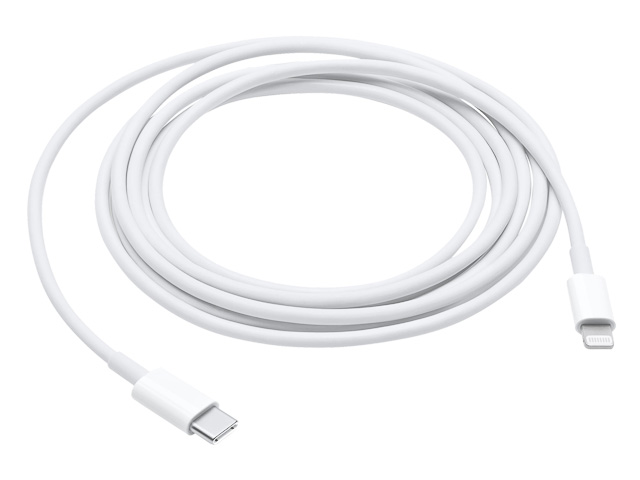 APPLE CHARGING CABLE USB-C 2m MQGH2ZM/A USB-C to lightning white 1