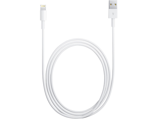 APPLE CHARGING CABLE USB 1m MD818ZM/A lightning white 1