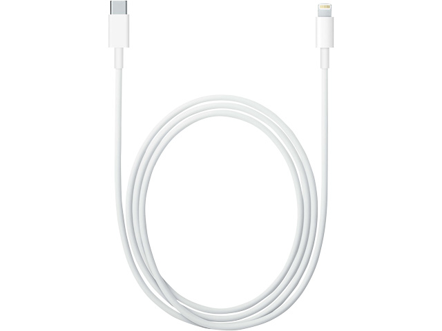 APPLE CHARGING CABLE USB-C 2m MKQ42ZM/A USB-C to lightning white 1