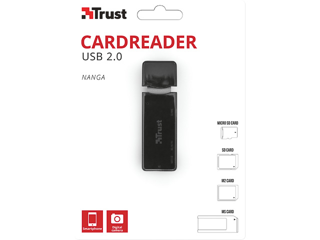 TRUST NANGA USB 2.0 21934 Multi-Slot-Kartenleser 1