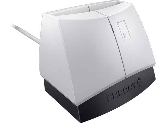 CHERRY SMARTTERMINAL ST-1144 card reader wired USB white 1