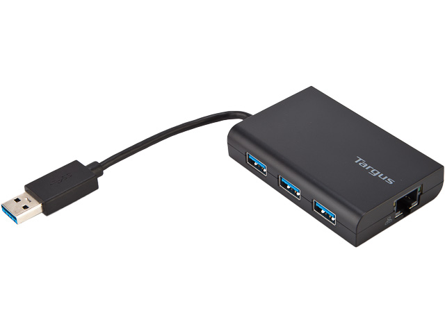Targus Hub USB 3.0 USB 3.0 Hub mit Gigab it Ethernet 1