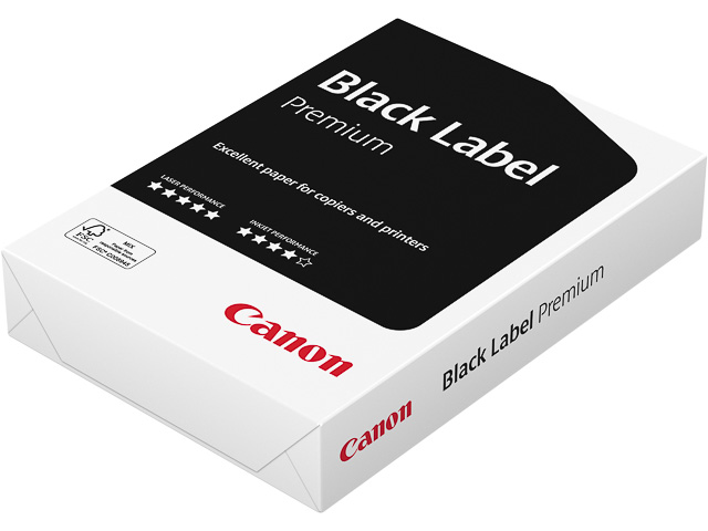96603554 CANON Black Label Premium Kopieerpapier A4 (210x297mm) 500vel wit 1