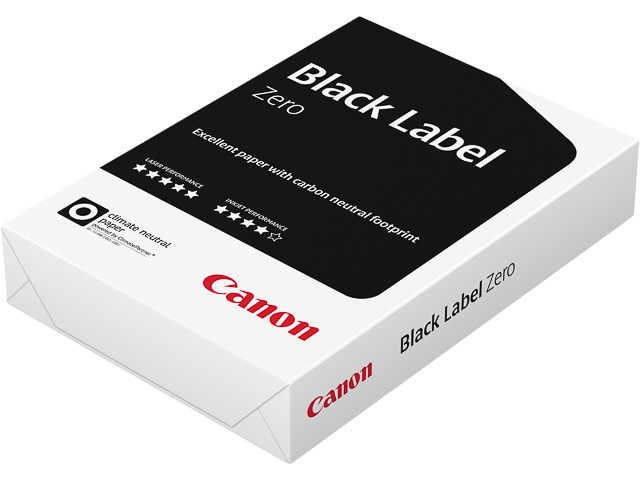 99840554 CANON Black Label Zero copy paper A4 (210x297mm) 500sheet white 1