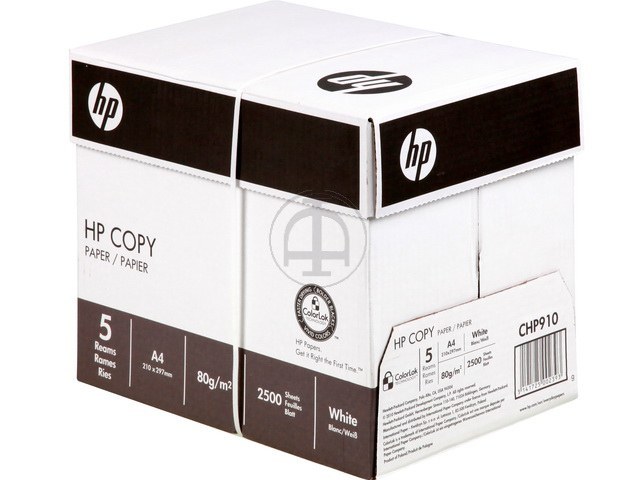 CHP910 HP Kopierpapier A4 (210x297mm) 5x500 weiss 80gr 1