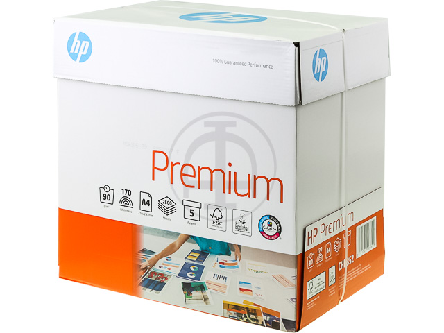 CHP852 HP Premium copy paper A4 (210x297mm) 500sheet white 90gr 1