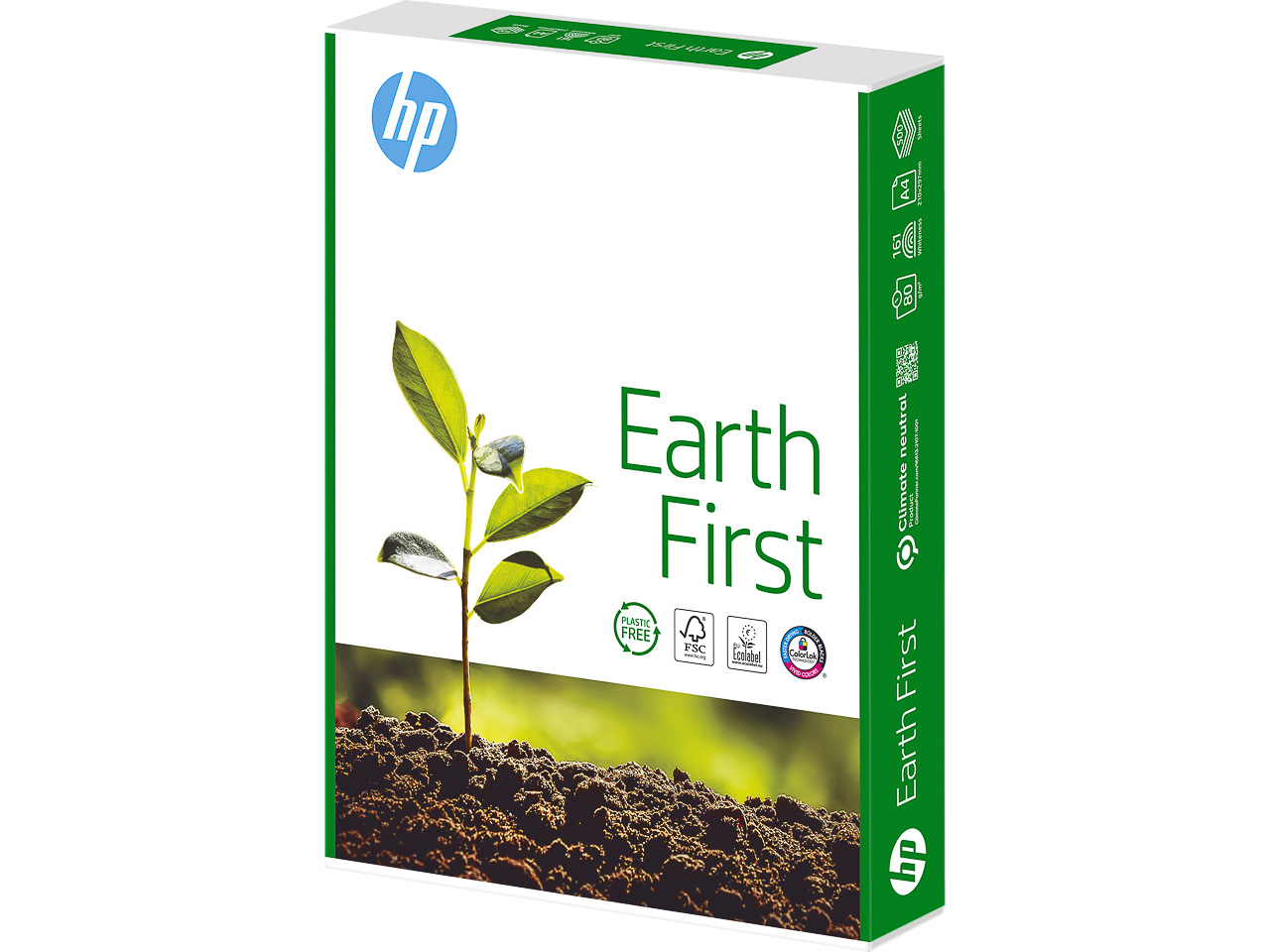 CHP140 HP Earth First Kopieerpapier A4 (210x297mm) 500vel wit 80gr 1