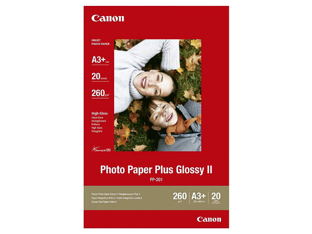 2311B021 CANON Fotopapier A3+ (330x483mm) 20Blatt weiss PP201 1