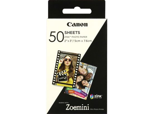 3215C002 CANON Zink Fotopapier 50x75mm 50Blatt weiss 1