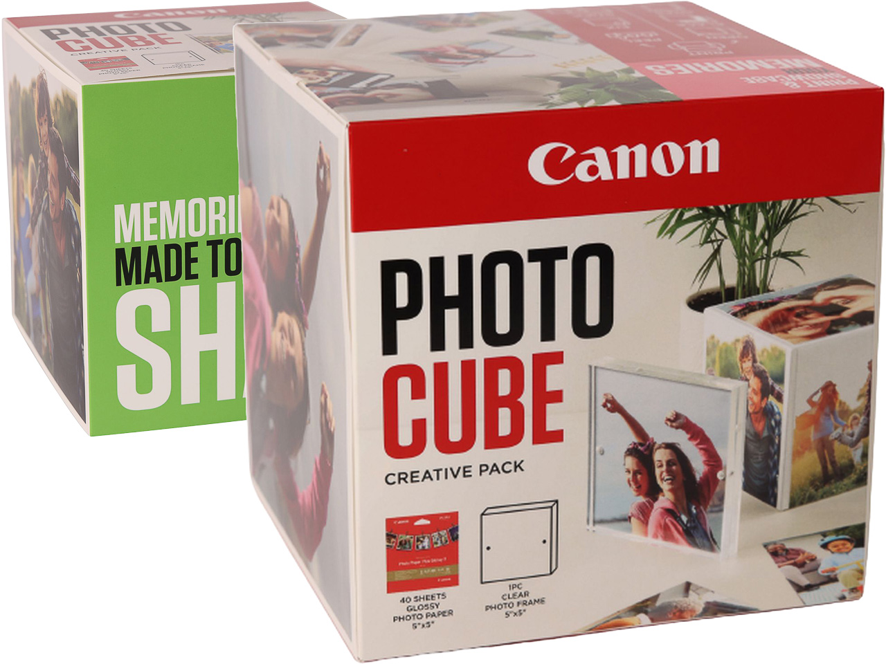 2311B078 CANON Plus Fotopapier 5x5cm 40 vel groen wit PP201 glossy 1