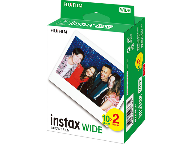 16385995 FUJIFILM Instanx wide Film (2) 2x10vel Instant 1