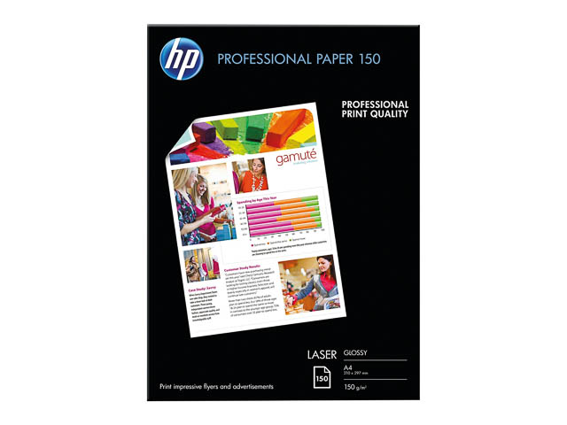 CG965A HP Professional Papier A4 (210x297mm) 150vel wit 150gr glossy 1