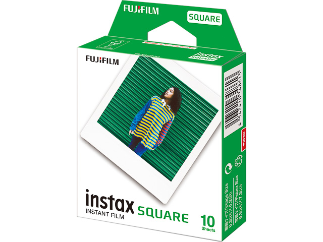 70100139613 FUJIFILM Instax Square Film 10Blatt klar Instant 1