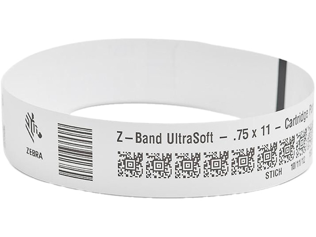 10015356K ZEBRA Z-Band TTR label roll 19x279mm 175piece UltraSoft 1