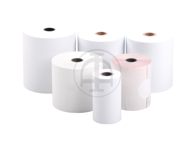 THERMAL ROLL 80x77x12mm WHITE BPA-FREE length approximately 70m 1