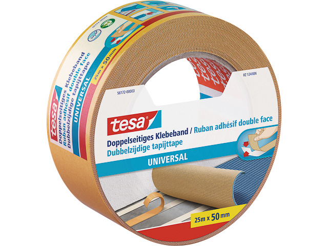 TESA LAYING TAPE UNIVERSAL 56172-00003-11 25mx50mm double sided 1