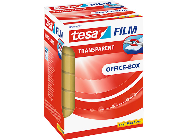 TESAFILM KLEBEFILM OFFICE BOX 10er PACK 57372-00002-01 66mx15mm transparent 1