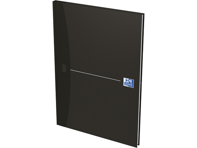 100104227 OXFORD Smart notebook A4 (210x297mm) black 5mm 96sheet 90gr 1