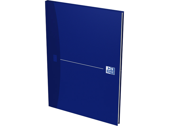 100102357 OXFORD Notizbuch A4 (210x297mm) blau 5mm 96Blatt 90gr 1