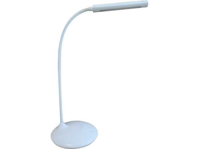 400124483 UNILUX DESK LAMP NELLY accu bendable arm dimmable white 1