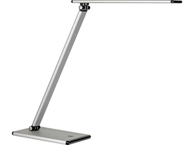 400077409 UNILUX DESK LAMP TERRA flat foldable dimmable metal gray 1