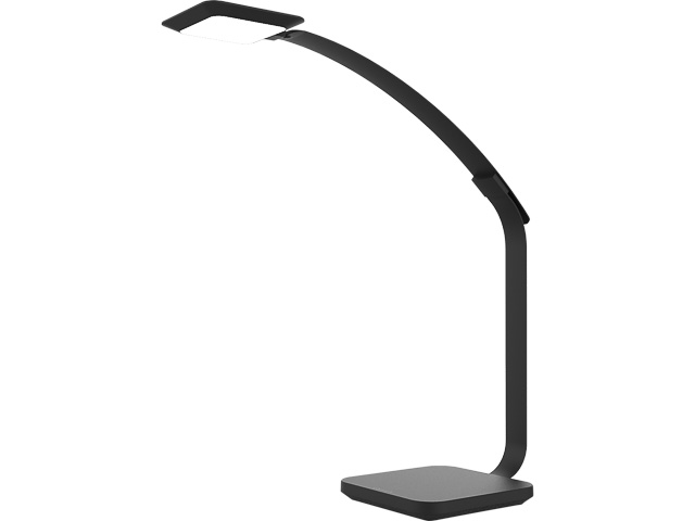 400110241 UNILUX DESK LAMP TIMELIGHT USB and QI charging function black 1