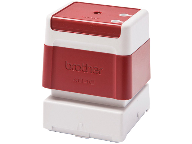 PR4040R6P BROTHER SC2000 STAMP RED 40x40mm 1