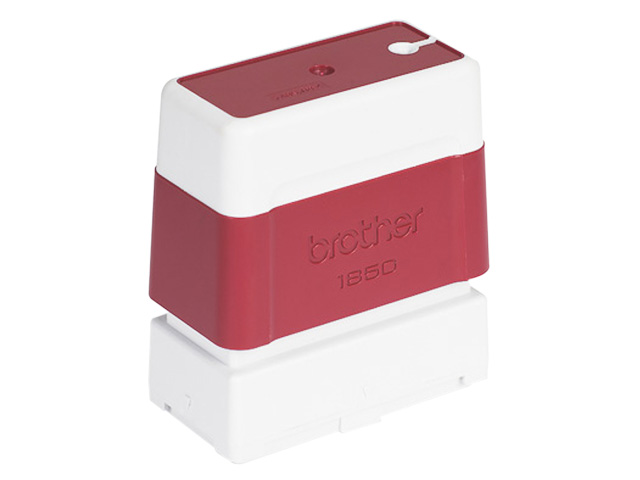 PR1850R6P BROTHER SC2000 STAMP RED 18x50mm 1