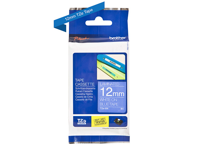 Schriftband Kassette Tape 12mm GO-S für BROTHER P-Touch 900 900F 900BTS 
