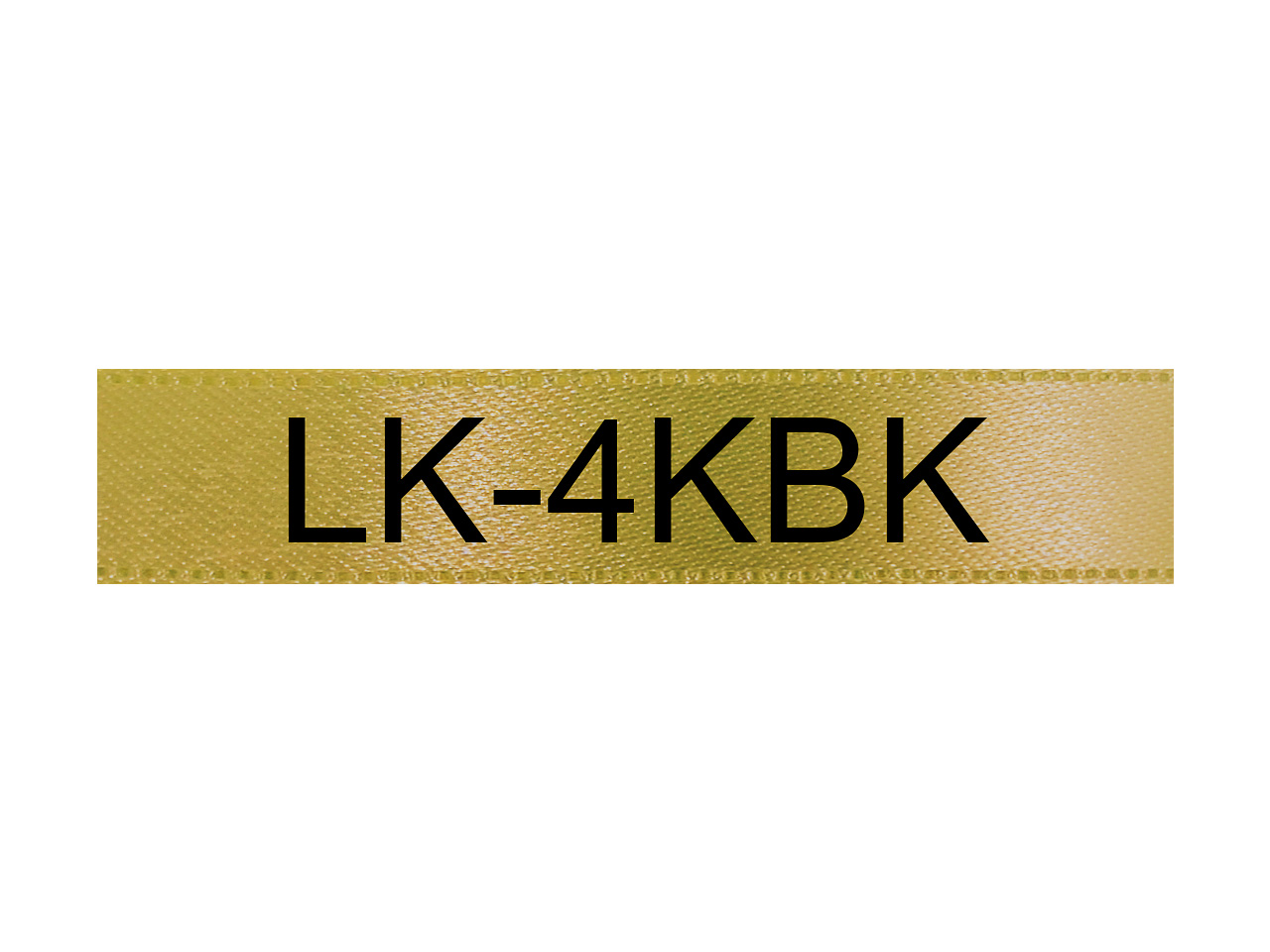 C53S654001 EPSON 12mm SCHWARZ GOLD LK4KBK Schriftband 5m satin ribbon 1