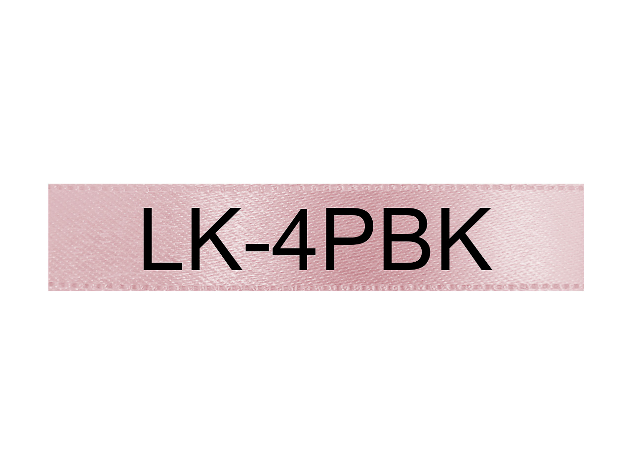 C53S654031 EPSON 12mm PINK BLACK LK4PBK tabe 5m satin ribbon 1