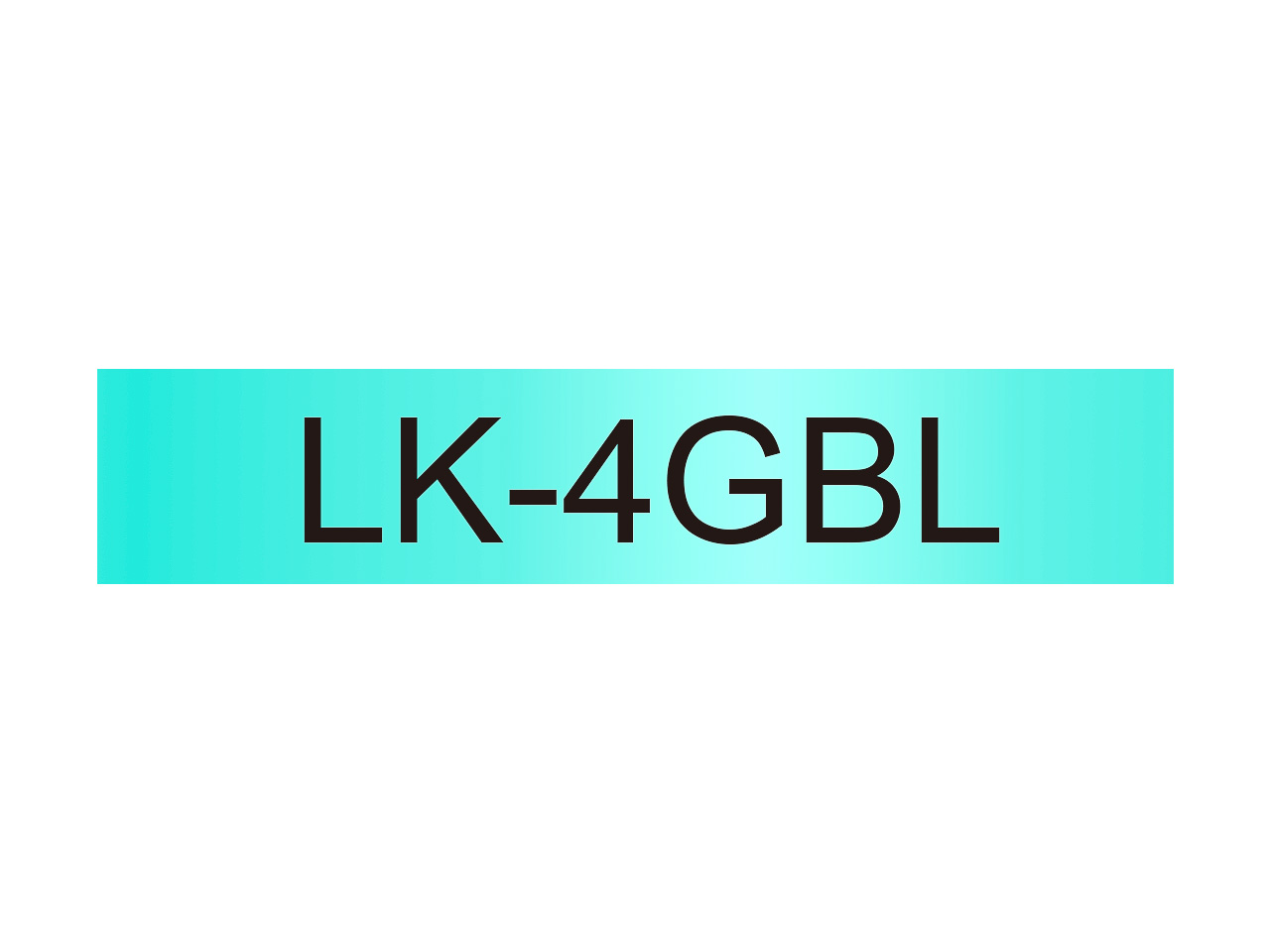 C53S672102 EPSON 12mm GREEN BLACK LK4GBL colour tape 9m 1