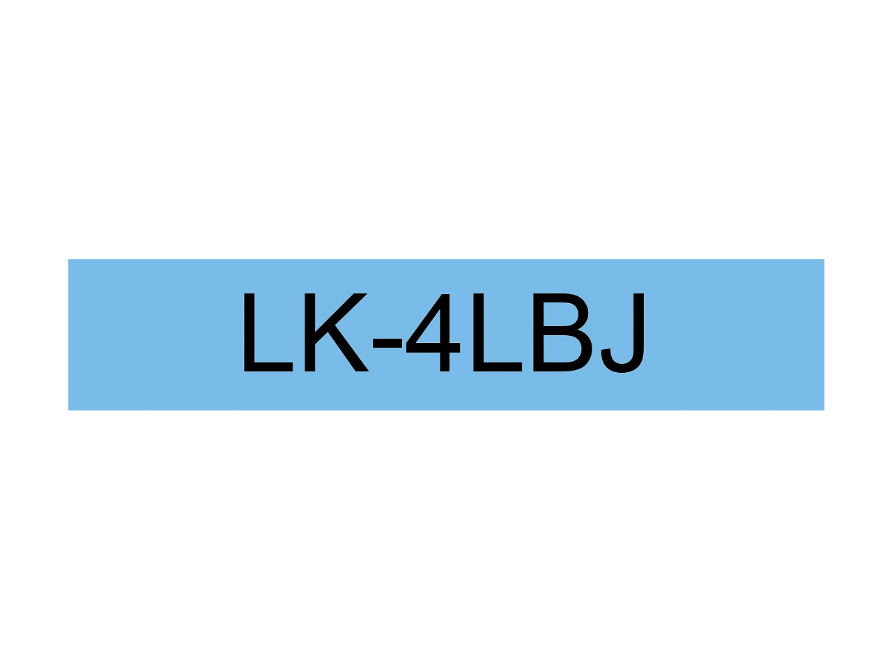 C53S672080 EPSON 12mm BLUE BLACK LK4LBJ tape matte 8m 1