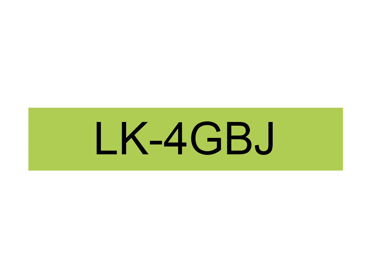 C53S672077 EPSON 12mm GREEN BLACK LK4GBJ tape matte 8m 1