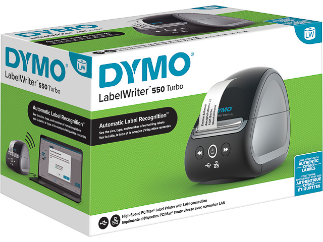 2112723 DYMO LW 550 Turbo Label Printers mono TDIR 1