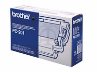 PC201 BROTHER Fax1010 Cartridge+Nachfuellung (1+1) 420Seiten