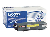 TN3280 BROTHER DCP Toner black HC 8000 Seiten