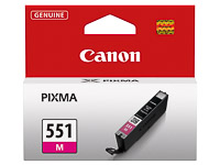 6510B001 CANON CLI551M Nr.551 Pixma Tinte magenta ST 298Seiten 7ml