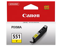 6511B001 CANON CLI551Y Nr.551 Pixma Tinte yellow ST 347Seiten 7ml