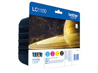 LC1100VALBPDR BROTHER DCP ink (4) cmyk 1x450/3x325pages blister