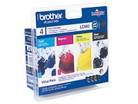 LC980VALBPDR BROTHER DCP encre (4) cmyk 1x300/3x260pages blister