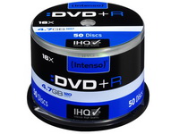 INTENSO DVD+R 4.7GB 16x (50) CB 4111155 Cake Box