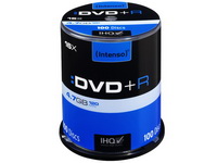 INTENSO DVD+R 4.7GB 16x (100) CB 4111156 Cake Box