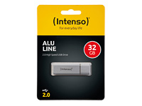 INTENSO ALU LINE USB STICK 32GB 3521482 28MB/s USB 2.0 silber