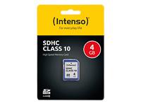 INTENSO SDHC CARD 4GB 3411450 class 10